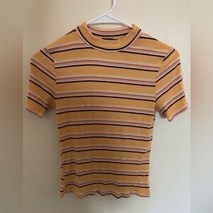 Yellow stripped shirt